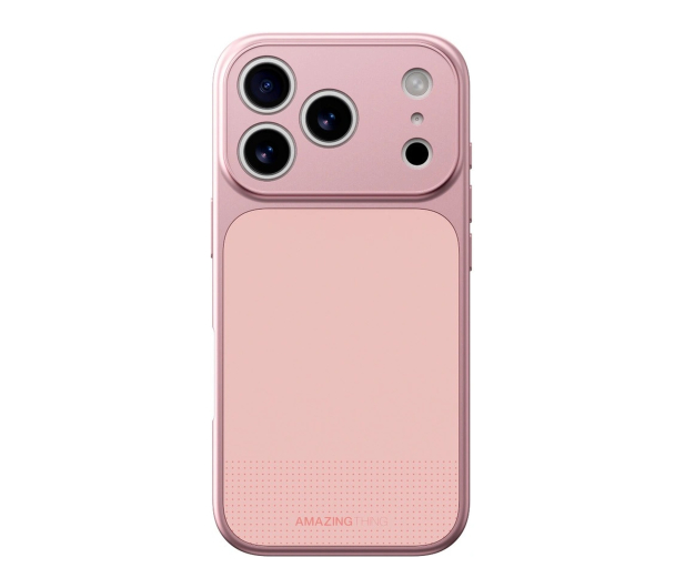 AmazingThing Minimal Mag Full Cover Case na iPhone 17 Pro Max - różowe - 1527011 - zdjęcie